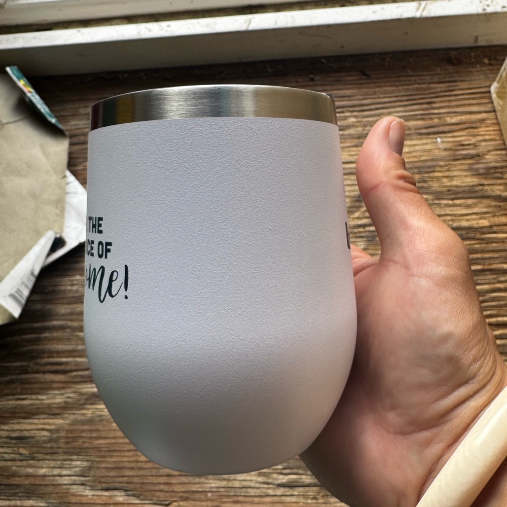 adidas White Stainless Steel Mug